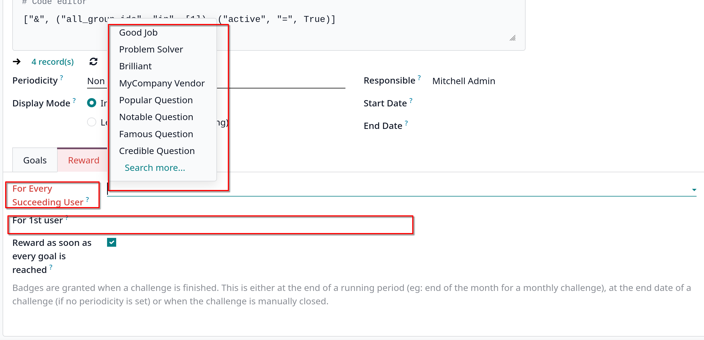 crm gamification reward
