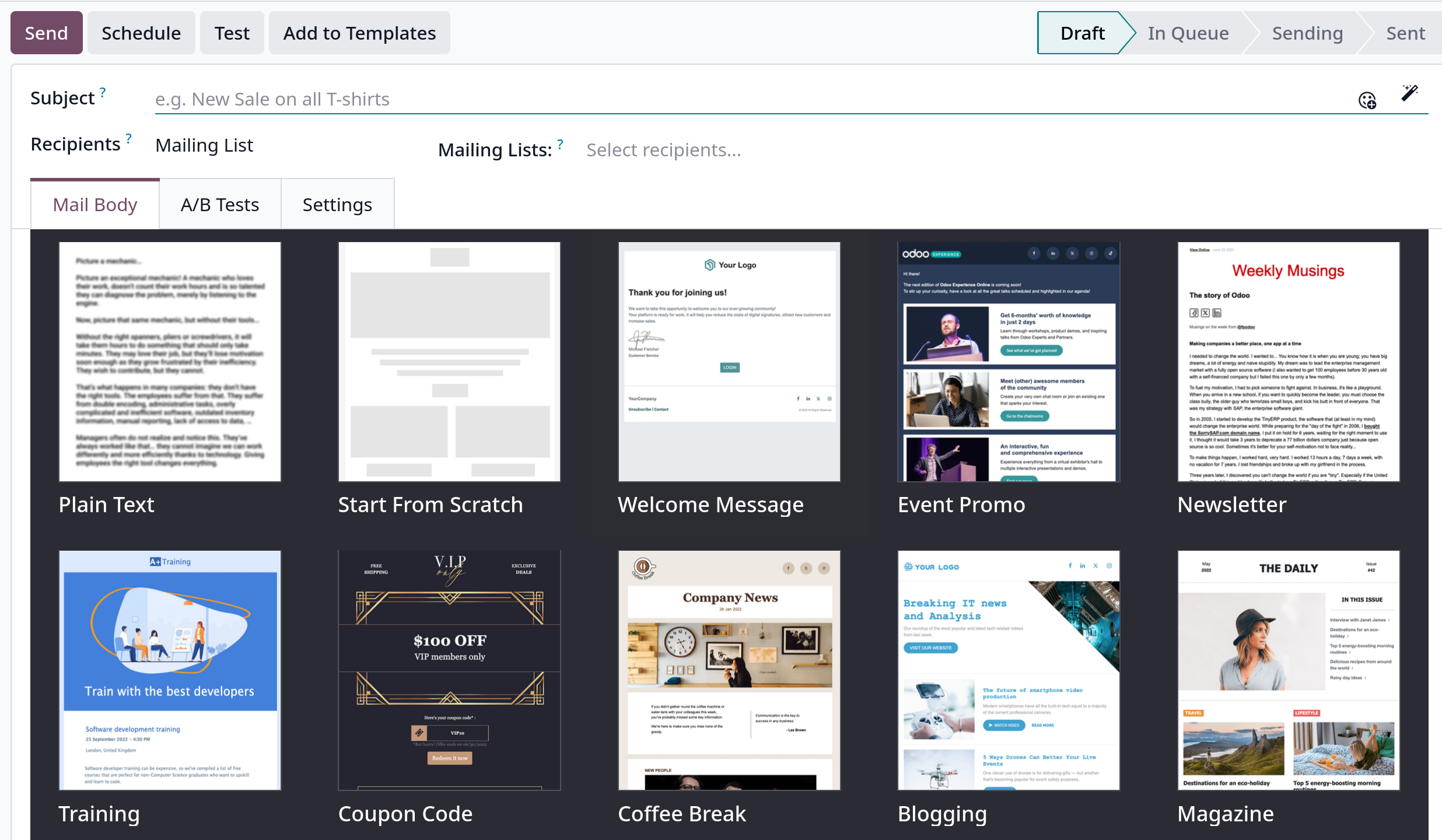email marketing new
