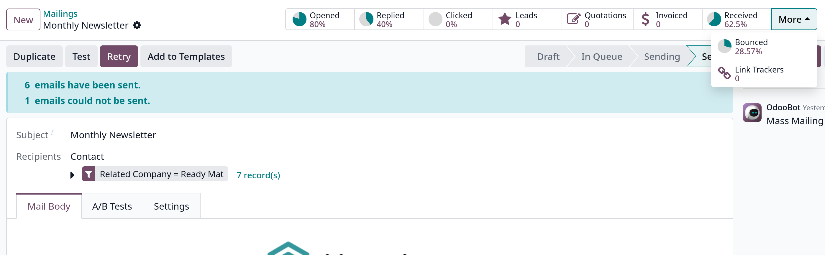 email marketing smart buttons