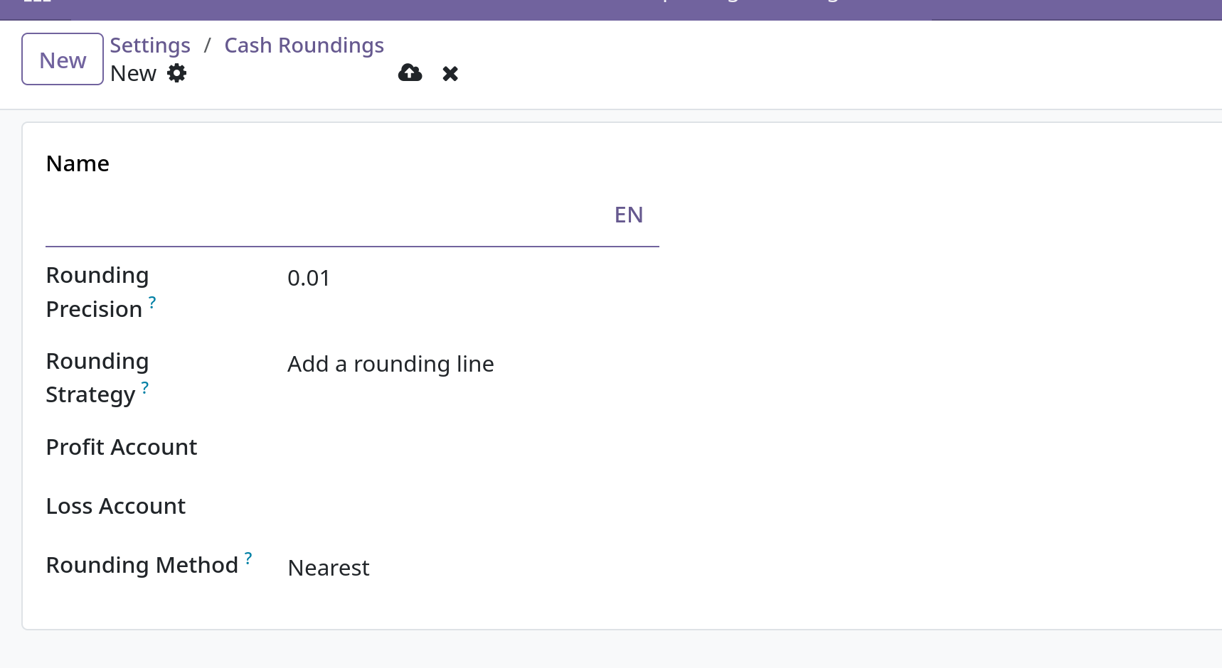 pos cash roundings new
