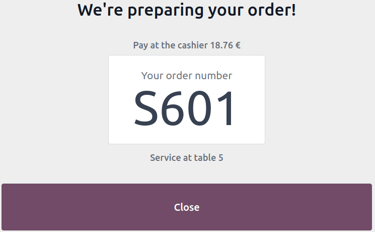 pos kiosk customer