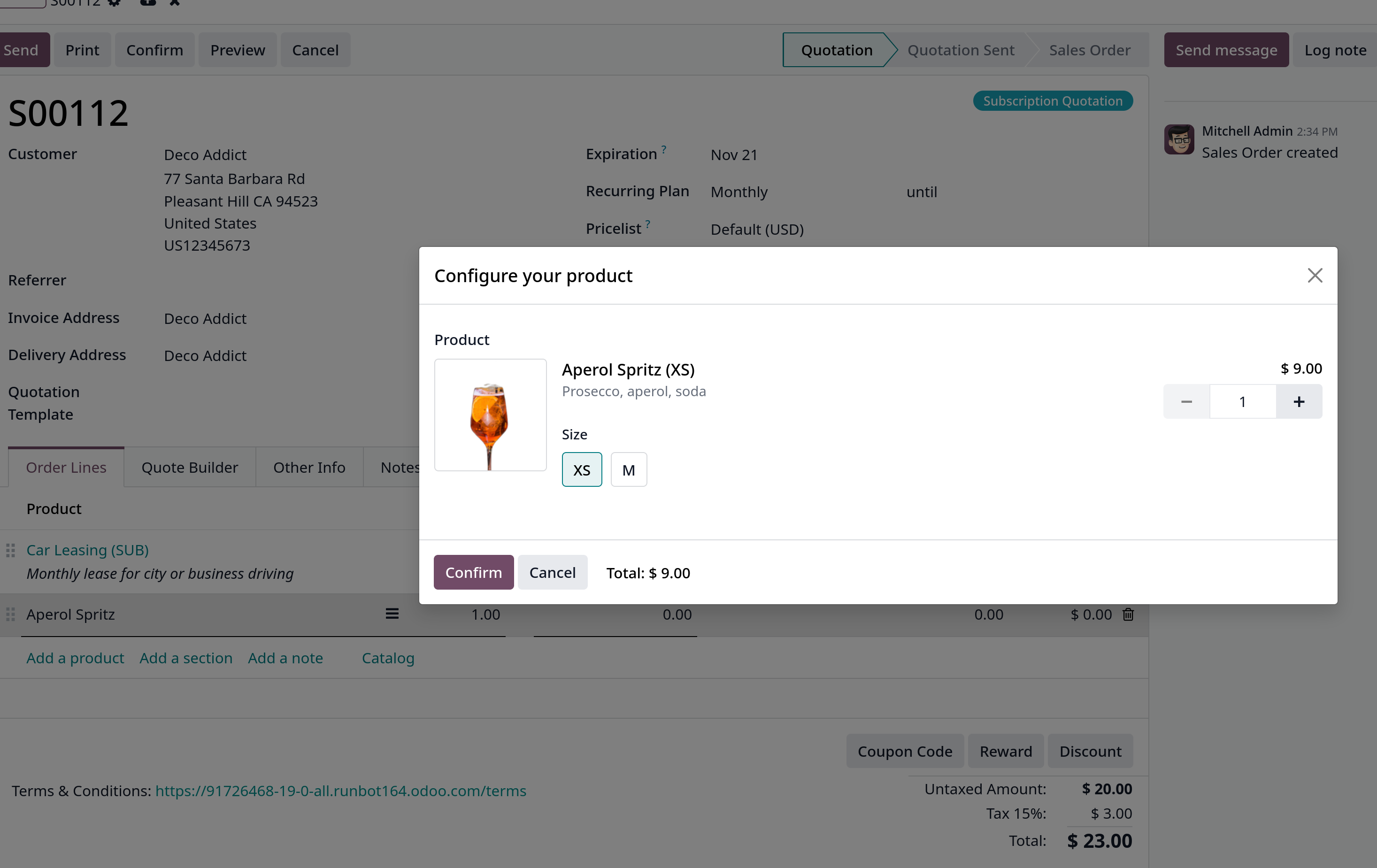 product configurator